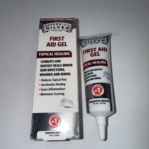 Sovereign Silver First Aid Gel [Topical Use] 1 fl. oz. New